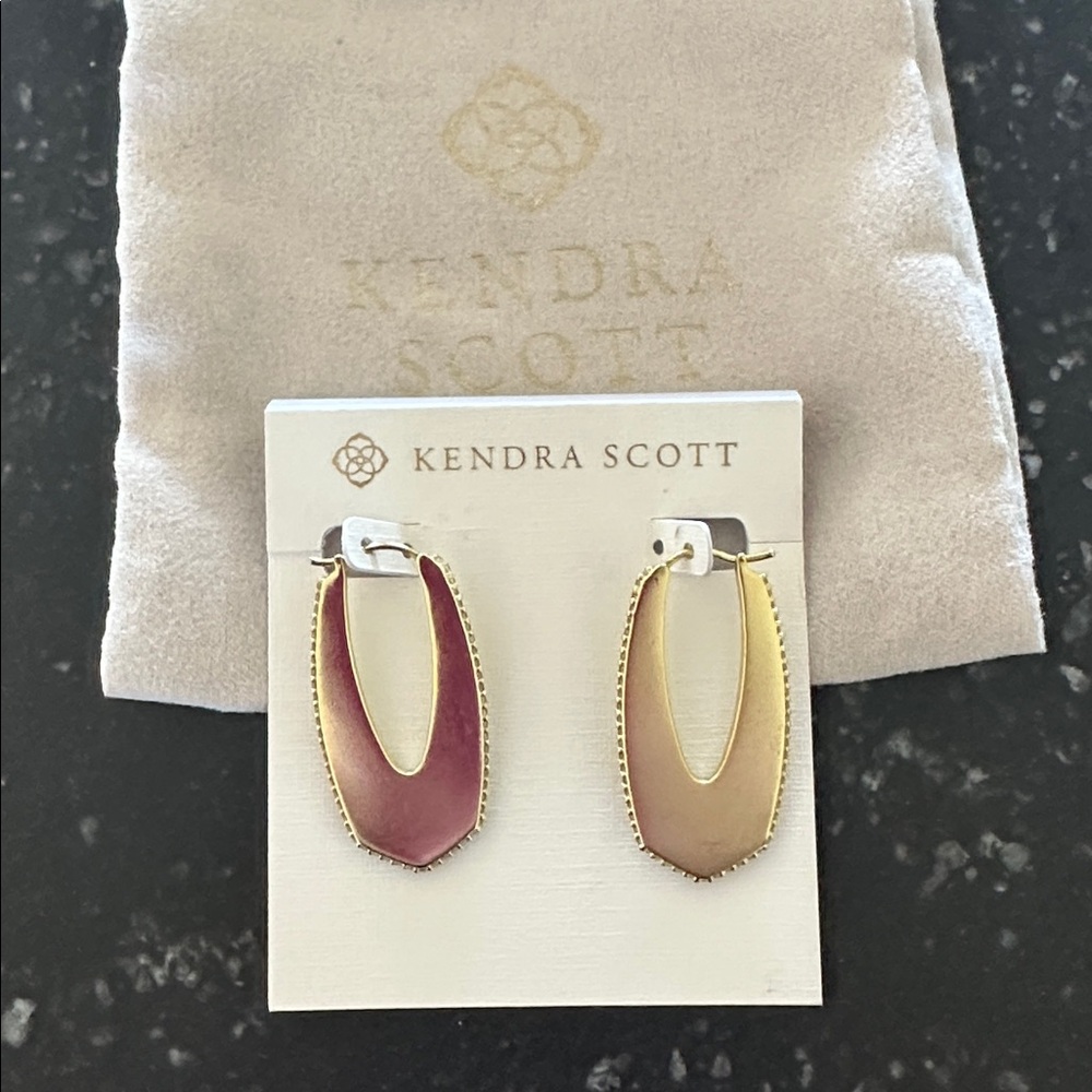 Kendra Scott Gold Hoop Earrings